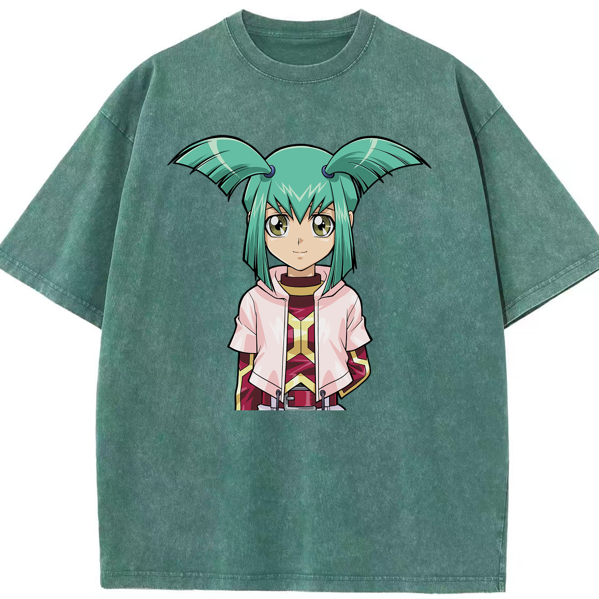 （画像用） 遊☆戯☆王 Yu-Gi-Oh! 綿100% ヴィンテージ風 半袖Tシャツ（フロントプリント）